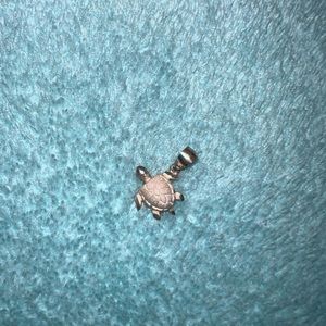 Hawaiian honu sea turtle Sterling silver Turtle charm